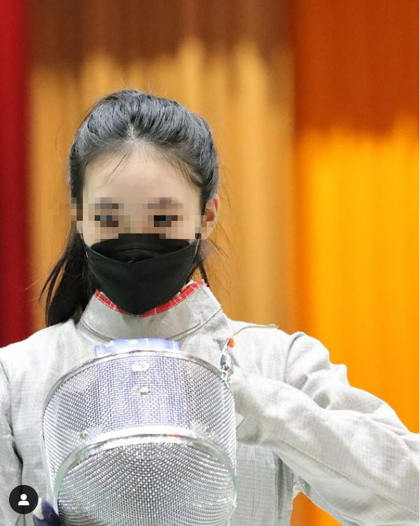 Lily被封為「新一代擊劍女神」。（圖／翻攝自silverwingfencing IG）