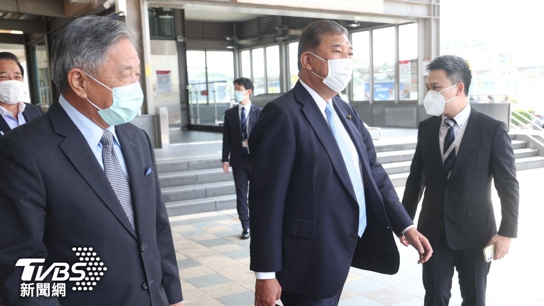日本前防衛大臣石破茂率團訪台 盼確保區域和平