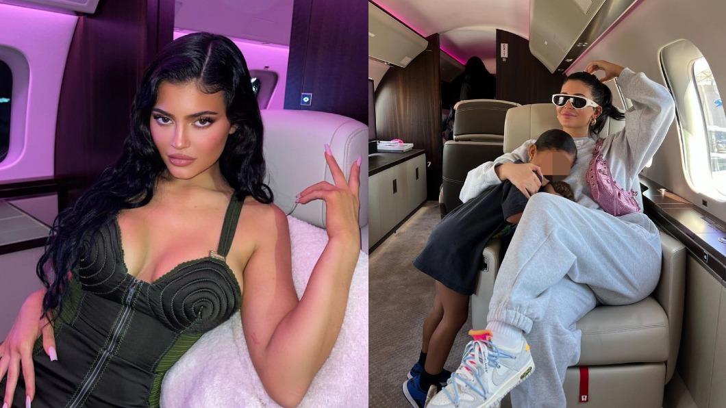 Kylie Jenner被爆一周內飛了2次不到20分鐘的航程。（圖／翻攝自IG@kyliejenner）