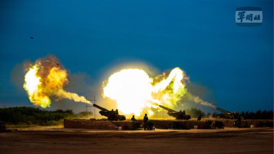 陸軍金門防衛指揮部今日在后湖地區執行「漢光38號」演習聯合反登陸作戰操演。(圖/軍聞社提供)