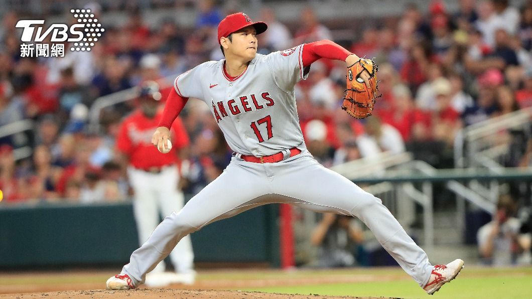 大谷翔平下半季有機會再次挑戰貝比魯斯的單季10勝、10轟以上記錄。(圖/達志影像美聯社)