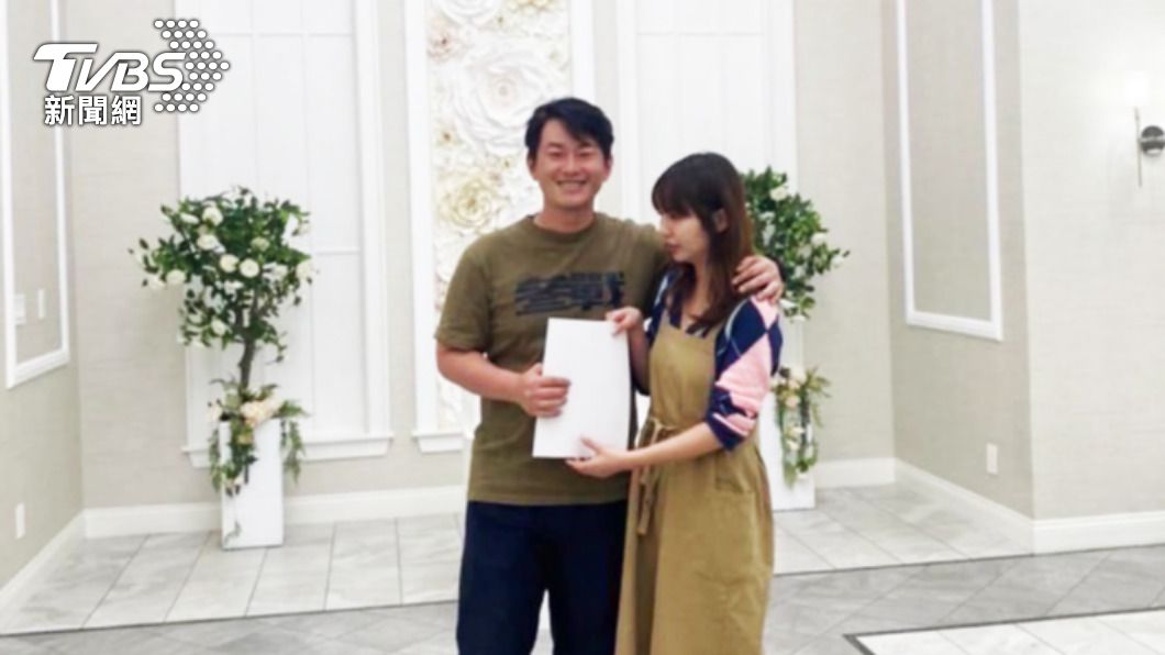 陳柏惟已於美國完婚。(圖/讀者提供)