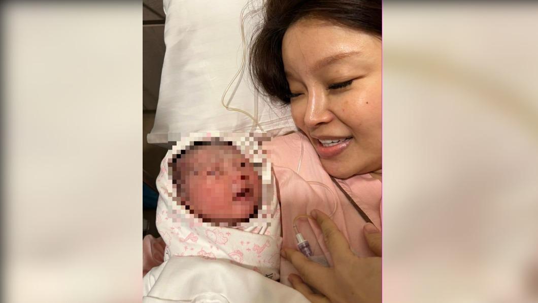 張嘉郡生了！41歲高齡曾哀百針求懷孕　喜迎虎妹妹誕生
