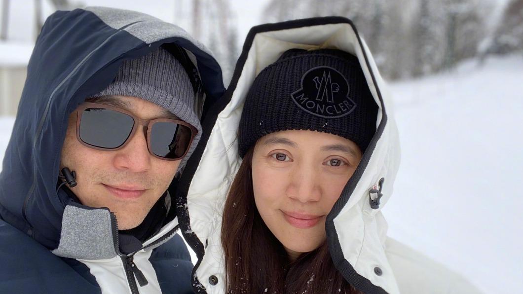 袁詠儀可能和張智霖結婚後太甜蜜，不小心放飛自我。（圖／翻攝自微博）
