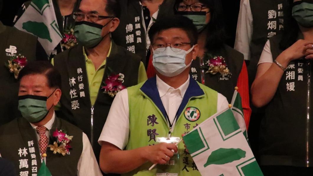 民進黨議員參選人陳賢蔚。(圖/翻攝自陳賢蔚臉書)