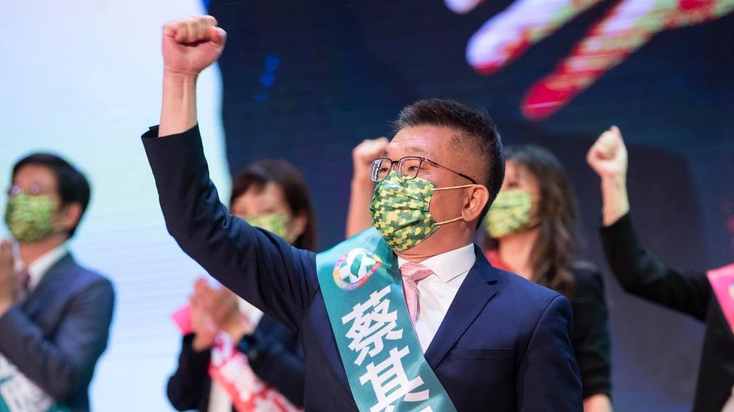 民進黨台中市長參選人蔡其昌。(圖/翻攝自蔡其昌臉書)