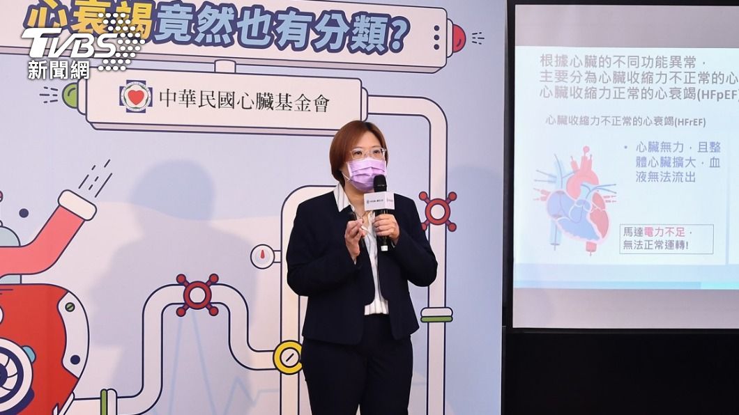 醫師呼籲,如民眾有喘、累、腫的症狀,一定要及早就醫。(圖/學會提供)