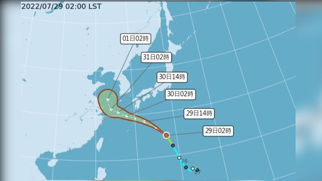 輕颱桑達成形侵襲機率低　受低壓帶影響週休北部轉雨