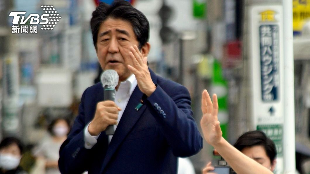 日本已故首相安倍晉三。(圖/達志影像美聯社)