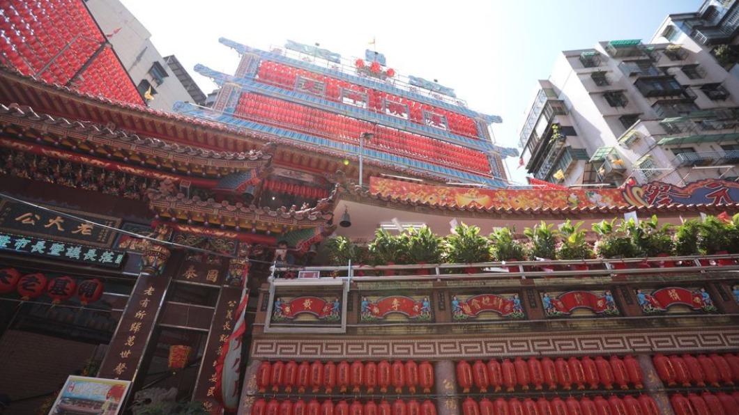開基老大公廟是基隆頗負盛名的廟宇。（圖／基隆市政府）