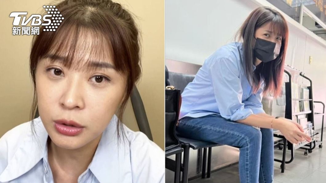 李燕直言，醫生拿出比她臉還長、直徑寬度大約她的食指粗的管子進行檢查。（圖／翻攝自李小燕正面思考團臉書）