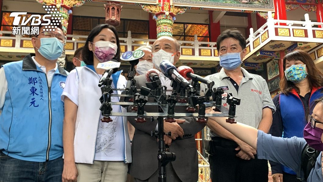 王金平表示,選戰不可能一層不變。(圖/TVBS)