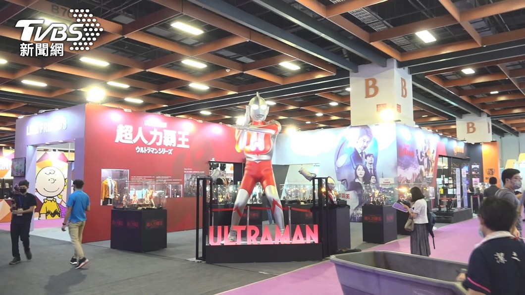 初代超人力霸王影集使用道具 世貿一館展出