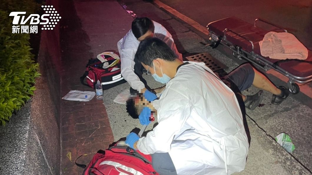 疑笑氣交易黑吃黑！男摩鐵外遭砍4刀爆血　警追緝犯嫌中