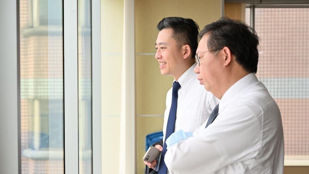 鄭文燦擔任主任委員。（圖／翻攝自林智堅臉書）