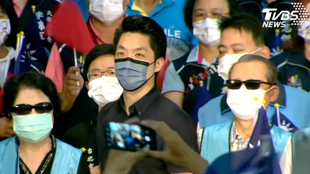 國民黨台北市長參選人蔣萬安。(圖/TVBS)