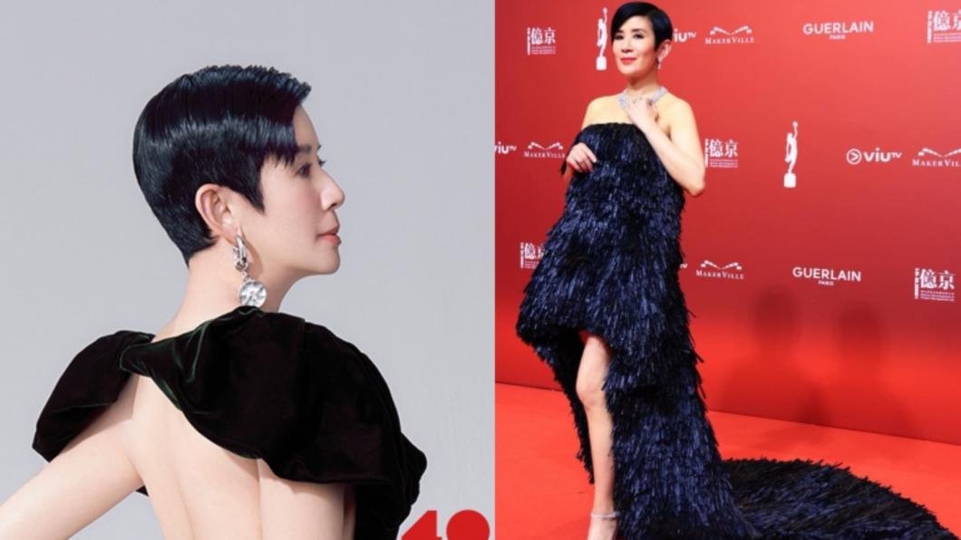 吳君如身材保養得宜。(圖/翻攝自@hongkongfilmawards IG)