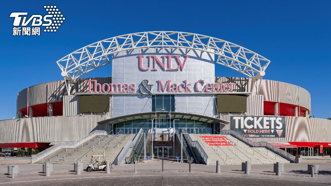 拉斯維加斯的托馬斯和麥克中心球館(Thomas & Mack Center),是NBA夏季聯賽的舉辦場地。(示意圖/shutterstock 達志影像)