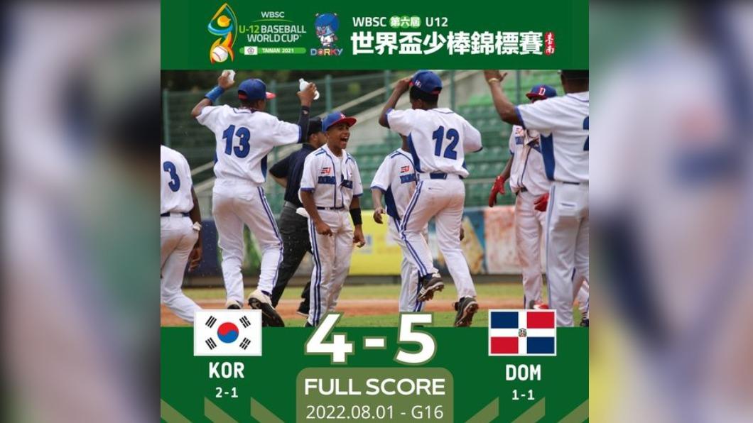 爭議判決不斷!U12多明尼加對韓國 3.5小時分勝負