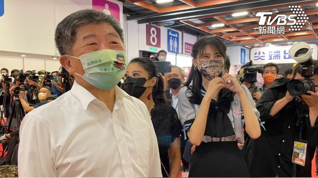 民進黨台北市長參選人陳時中。(圖/TVBS)
