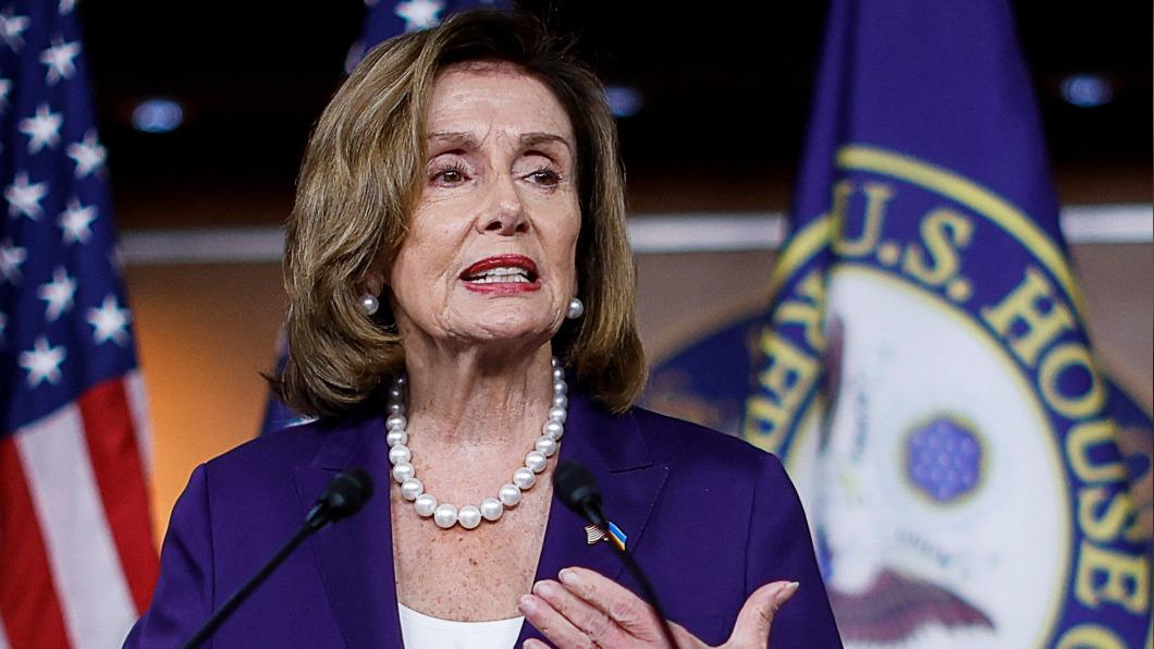 美國眾議院議長裴洛西(Nancy Pelosi)。(圖/達志影像路透社)