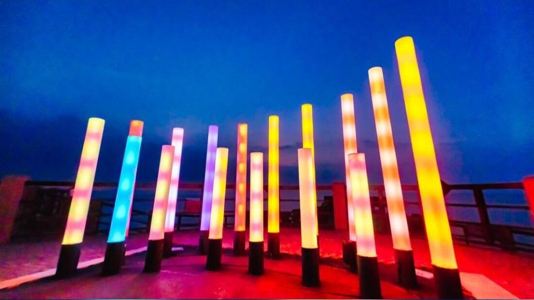 「2022北海潮與火」展區藝術裝置作品