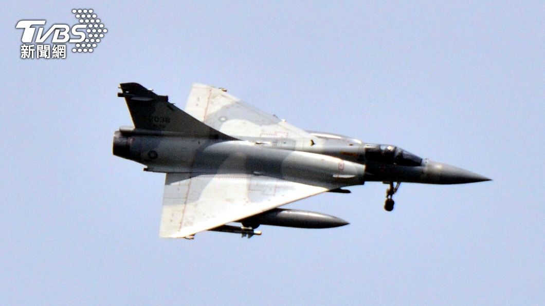 幻象戰機進駐空軍志航基地。（圖／中央社）