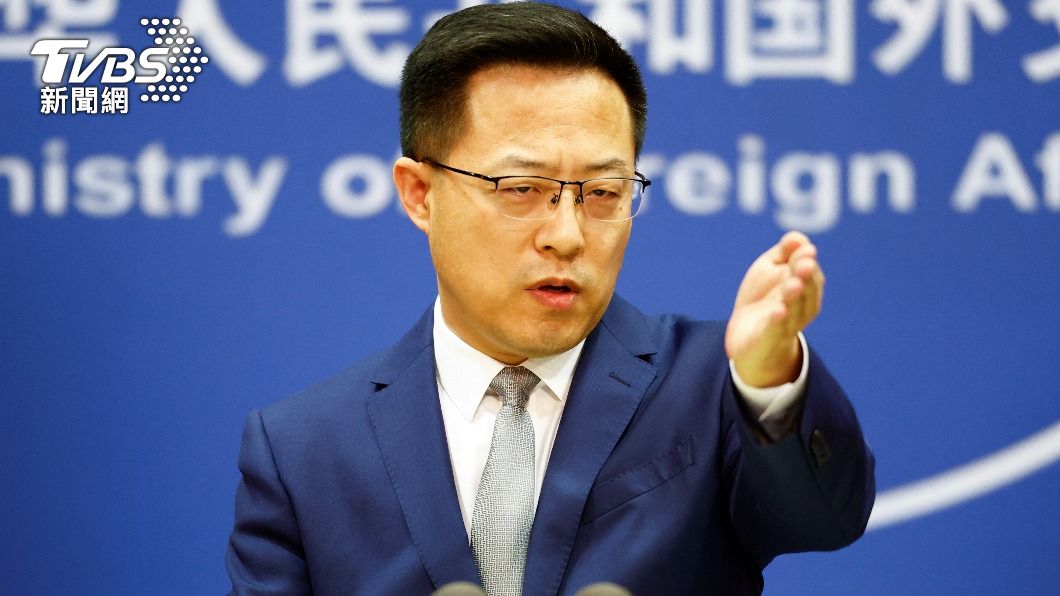 大陸外交部發言人趙立堅。（圖／路透社）