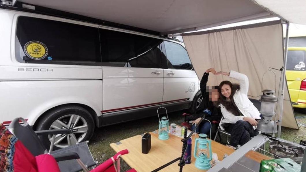 王仁甫也擁有California Beach露營車。(圖/翻攝自王仁甫和季芹之永遠的芹仁臉書)