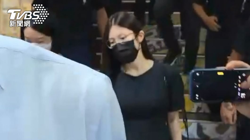 雞排妹在庭上表示願意和解。（圖／TVBS）