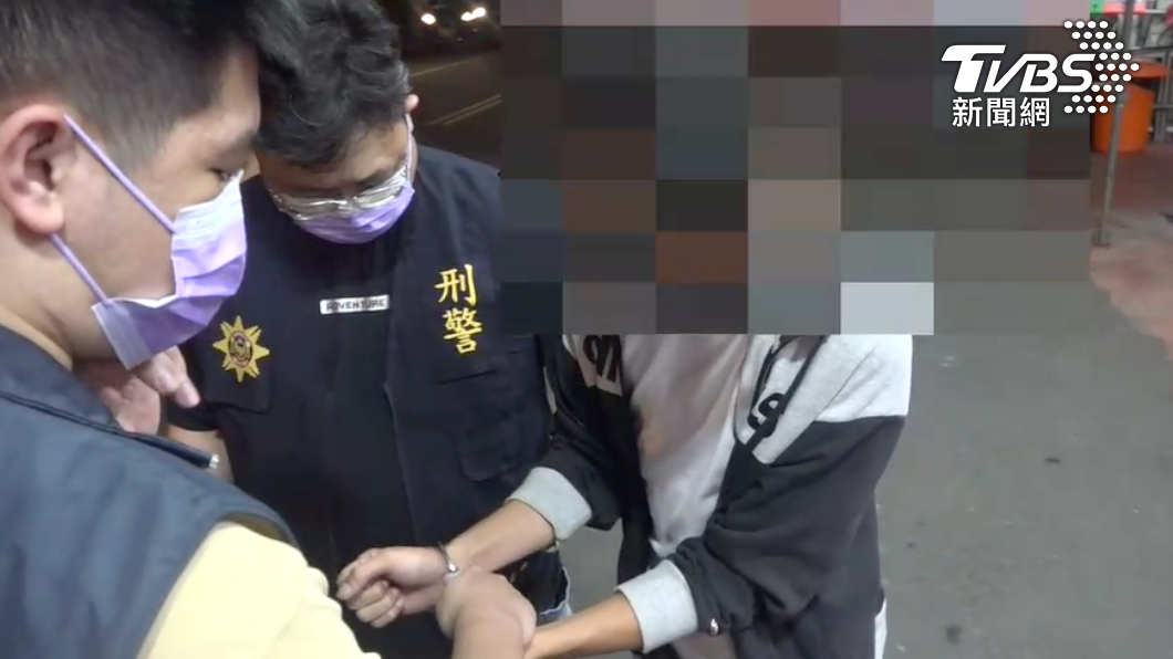 警方逮捕近200人。(圖/TVBS)