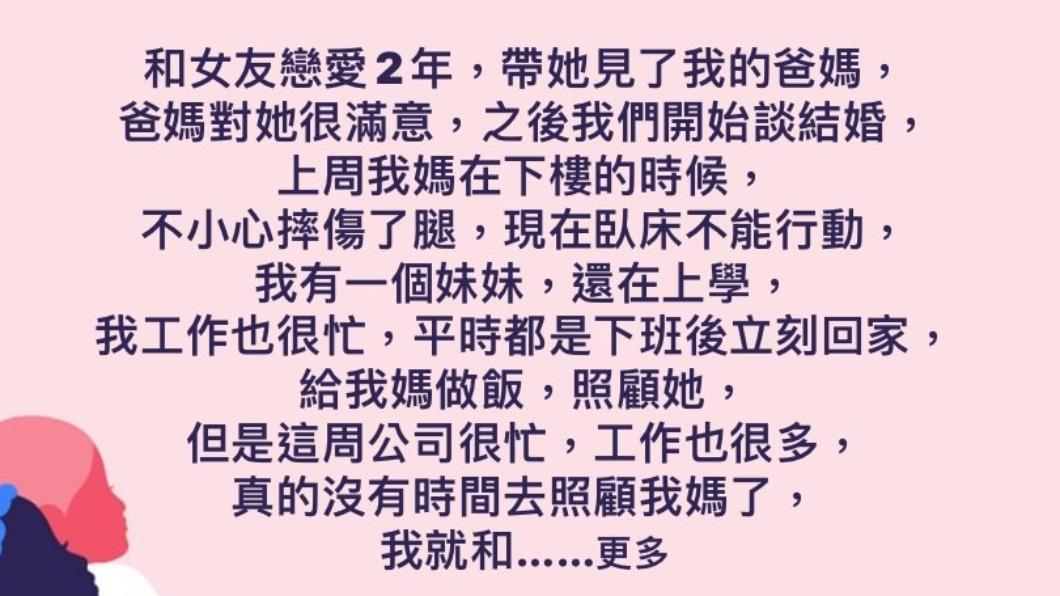 網友氣憤發文。(圖/翻攝自靠北女友2.0)