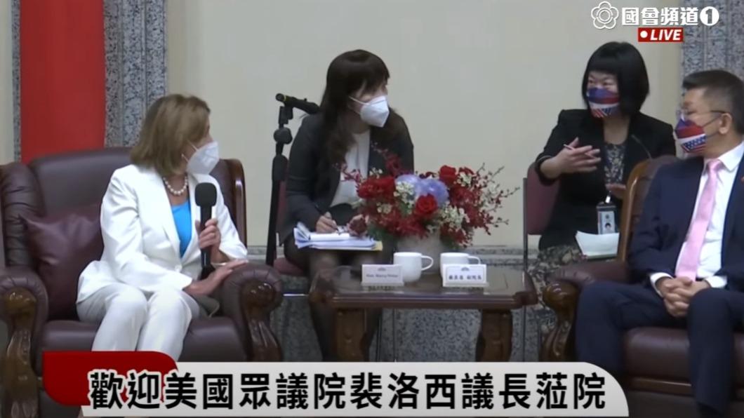 今日熱搜話題為「口譯」。（圖／翻攝自國會直播）