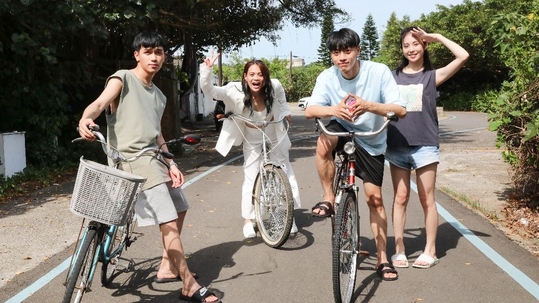 (左起)陳水豐、吱吱、黃文廷、王如茵。(圖/有聲音樂提供)