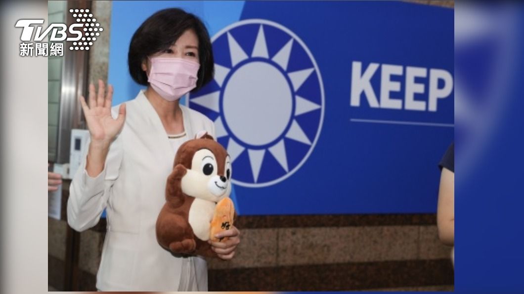 國民黨提名王育敏參選嘉義縣長。　（圖／中央社）