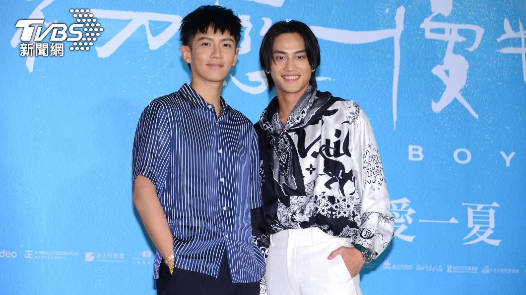 左起柯震東、范少勳。(圖/許方正攝)
