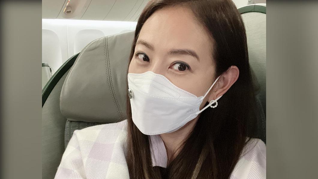 賈永婕透露,此次去美國終於可以一家人團聚。(圖/翻攝自賈永婕臉書)