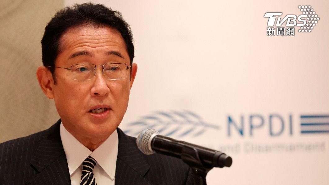 日本首相岸田文雄。(圖/達志影像美聯社)