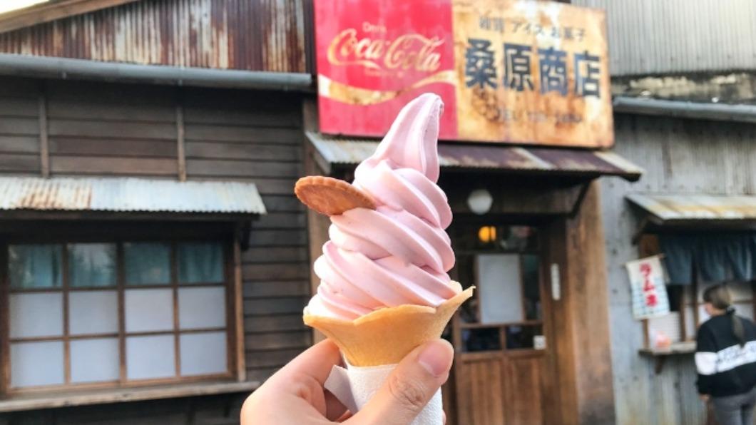每日限店販售冰淇淋。（圖／凱倫吃喝玩樂記錄生活提供）