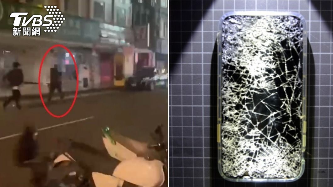 不舒服!怪男公車站「盯著女生看」 遭錄影蒐證竟暴怒摔手機
