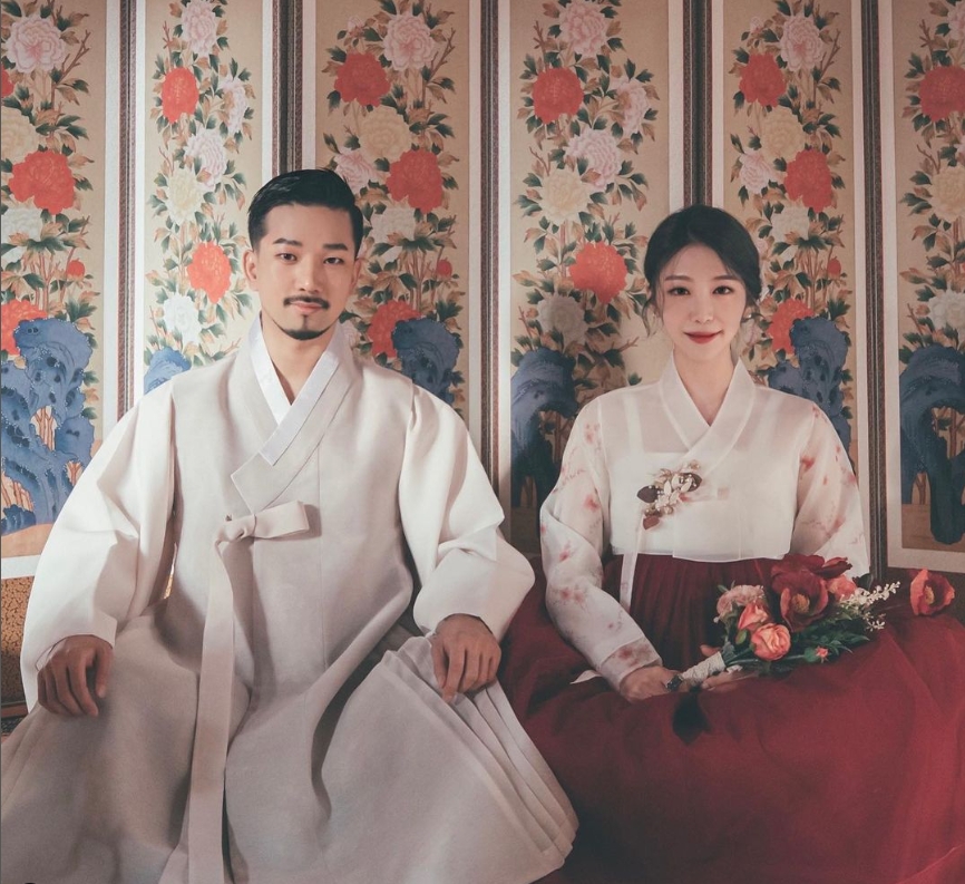 G.O和太太崔藝瑟結婚3年。（圖／翻攝自jung_g_o IG） 