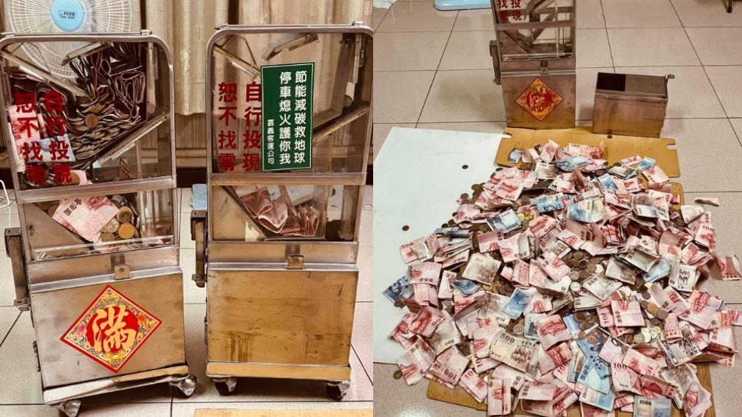比殺豬公更狂!男用「公車投幣箱」存22萬 錢錢滿出來了