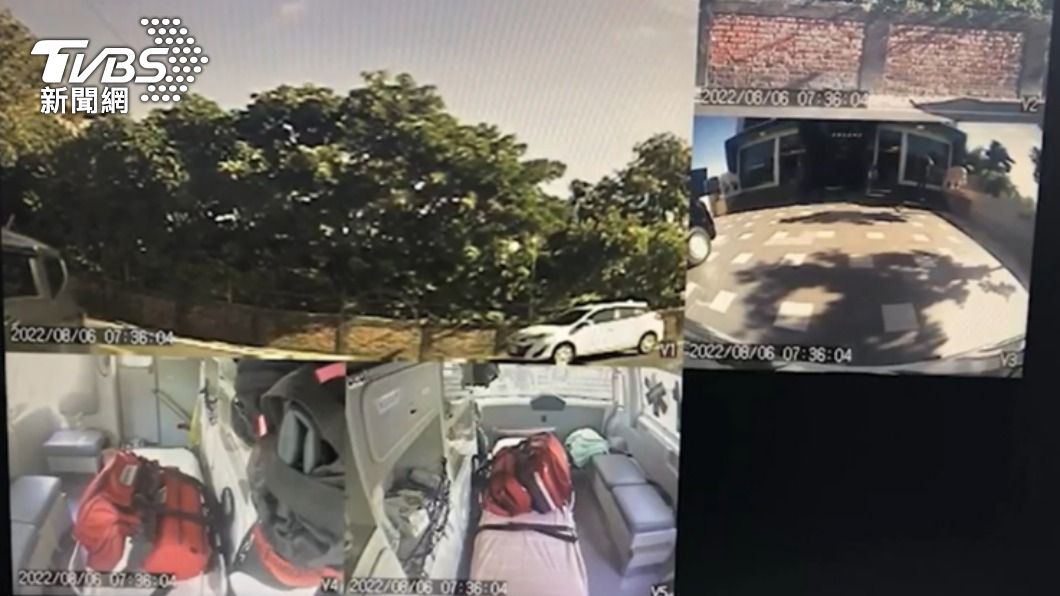 消防隊出動救護車到場。（圖／TVBS）