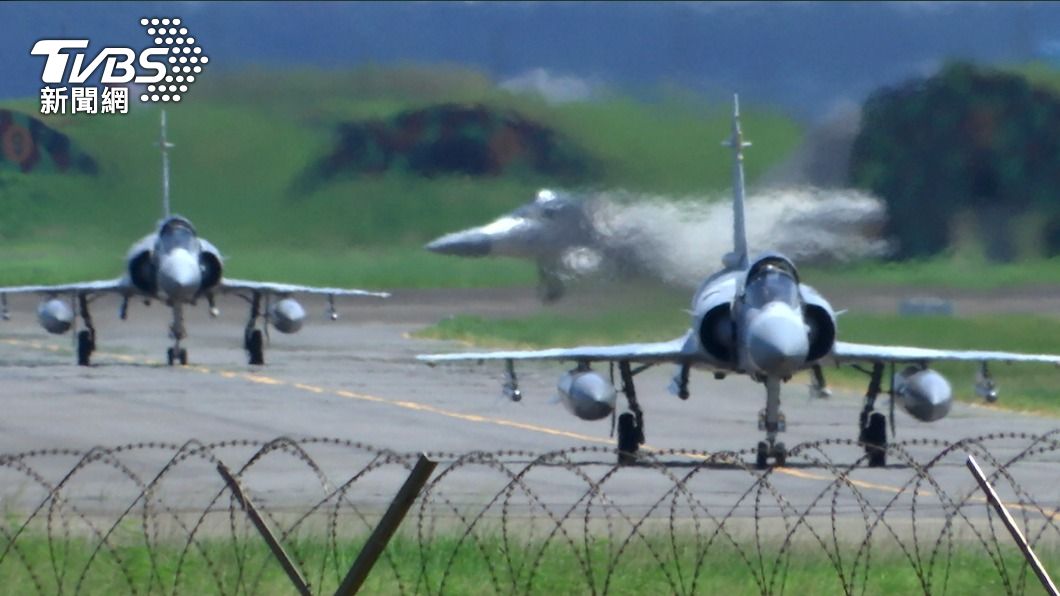 中華民國空軍現役戰力之一的幻象戰機。(圖/達志影像美聯社)