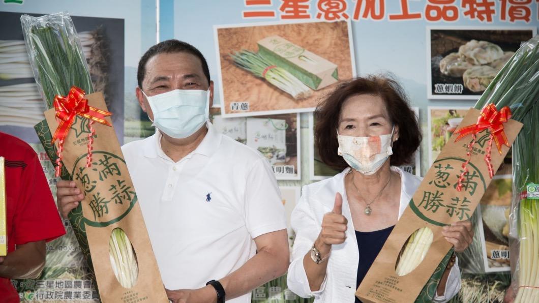 新北市長侯友宜今同台宜蘭縣長林姿妙。（圖／宜蘭縣府提供）