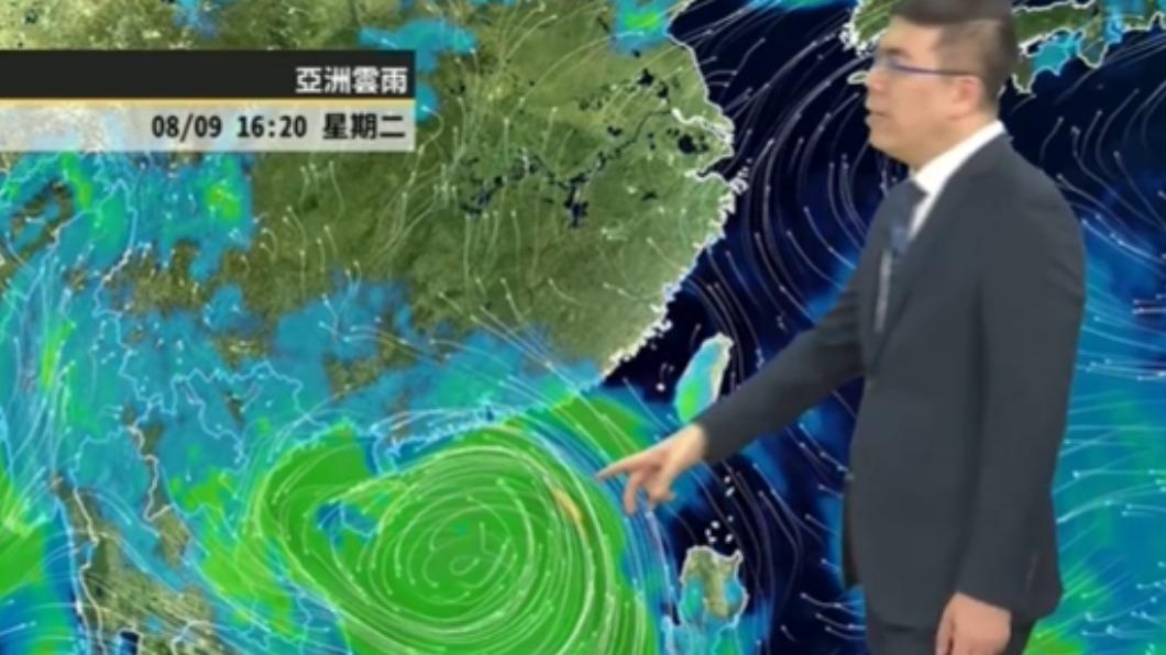 下週恐形成颱風。(圖/翻攝自天氣風險 WeatherRisk臉書)