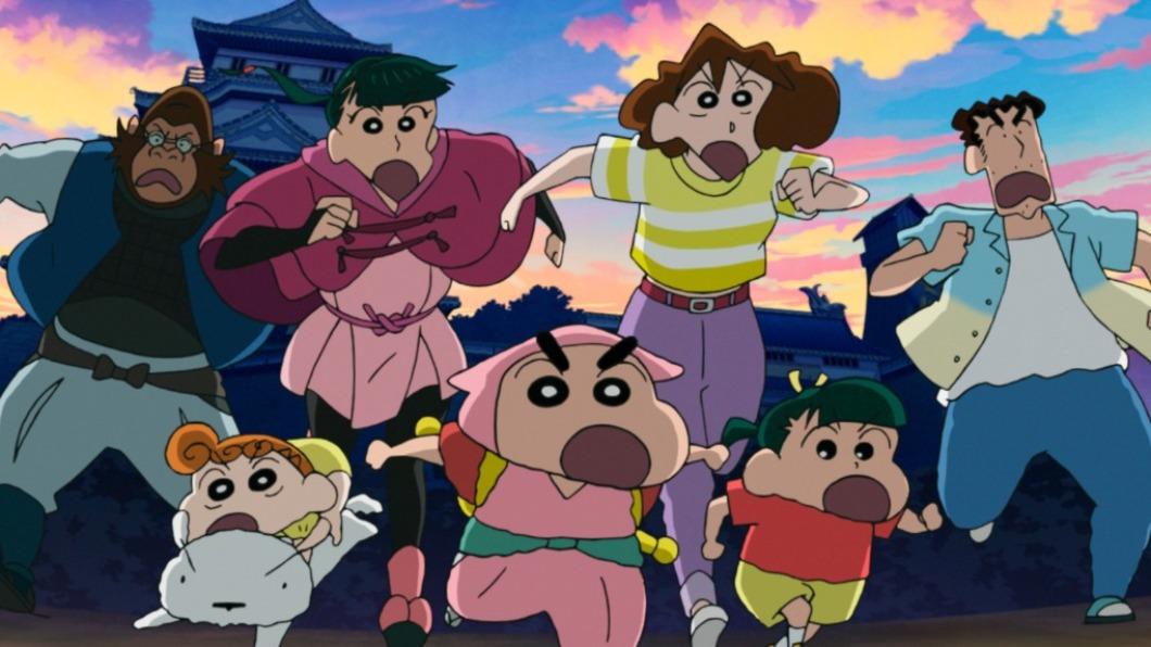 蠟筆小新，《幽靈忍者珍風傳》引用原著漫畫的劇情延伸創作。（圖／翻攝自蠟筆小新臉書）