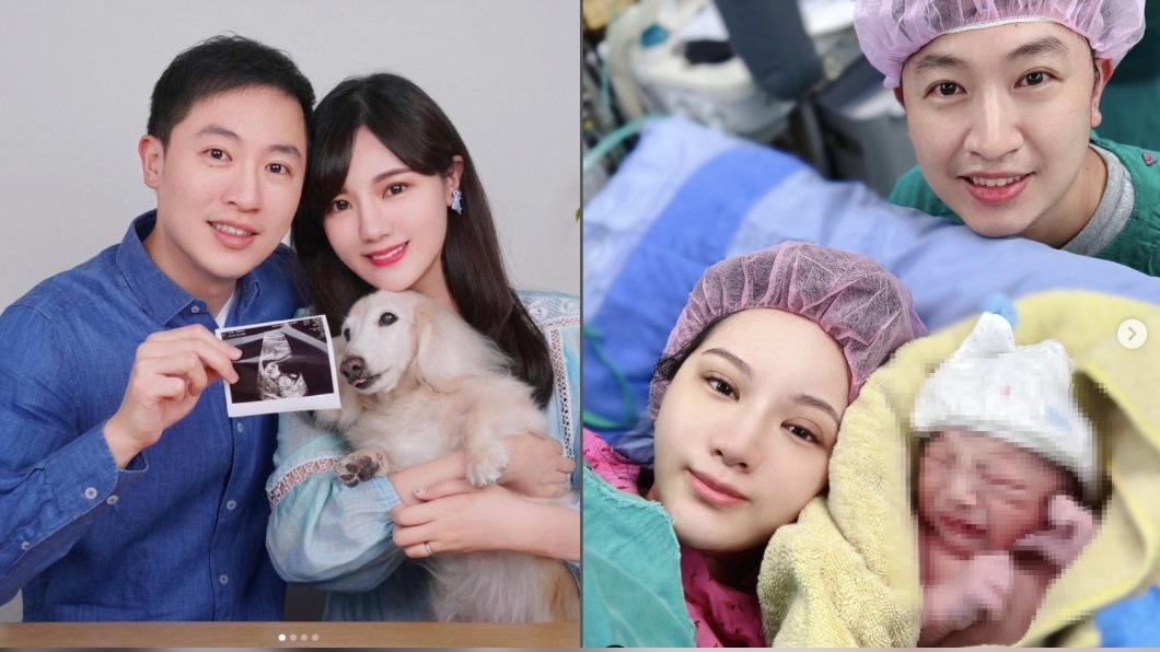 虞承璇曬出一家三口合照。(圖/翻攝自@febeuuu IG)
