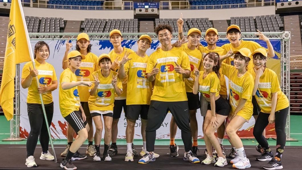 黃隊領隊郭泓志的選手陣容。(圖/三立提供)