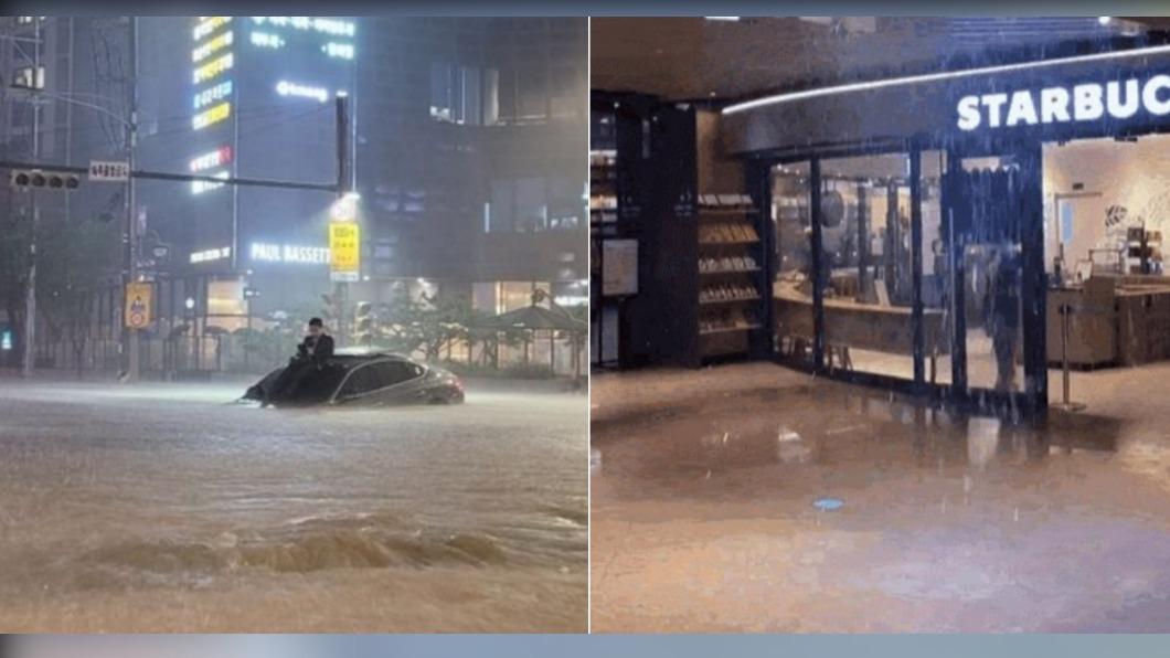 韓國淹水/首爾圈暴雨成災!釀7死6失蹤 最美圖書館也遭殃